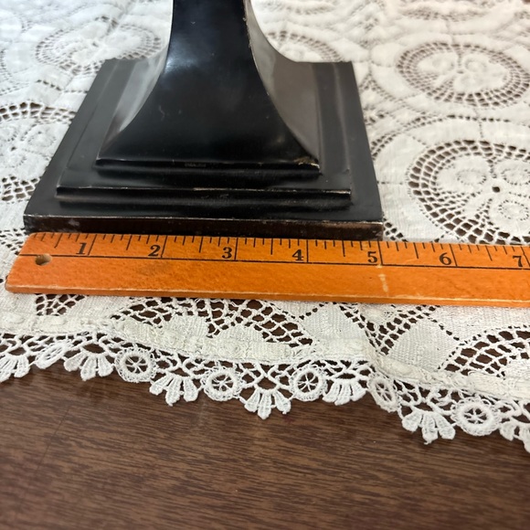 Elegant Black and Silver Decorative Globe Mid Century Modern - Picture 8 of 8